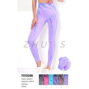BOMY-YJJ13340 / LEGGIN DEPORTIVO PARA DAMA. Paquete 10pzs: $72 / 10 Paquetes: $68