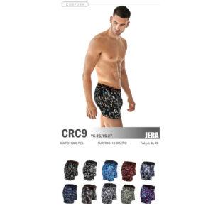 JERA-CRC9 / BOXER PARA CABALLERO. Paquete 10pzs: $14 / 10 Paquetes: $14
