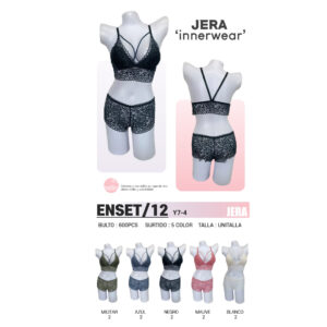JERA-ENSET/12 / CONJUNTO INTERIOR PARA DAMA. Paquete 10pzs: $50 / 10 Paquetes: $48