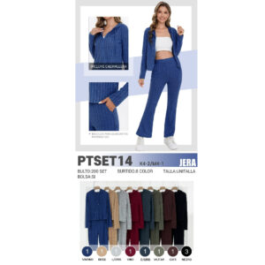 JERA-PTSET14 / CONJUNTO DE DAMA LIGERO. Paquete 10pzs: $112 / 10 Paquetes: $106