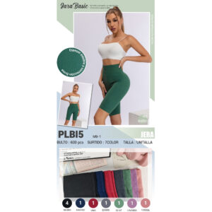 JERA-PLBI5 / LEGGIN DEPORTIVO CON CINTURA ALTA. Paquete 10pzs: $20 / 10 Paquetes: $19