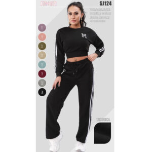 MOA-SJ124 / CONJUNTO DEPORTIVO PARA DAMA. Paquete 10pzs: $130 / 10 Paquetes: $123