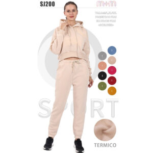 MOA-SJ200 / CONJUNTO DEPORTIVO PARA DAMA. Paquete 10pzs: $118 / 10 Paquetes: $112