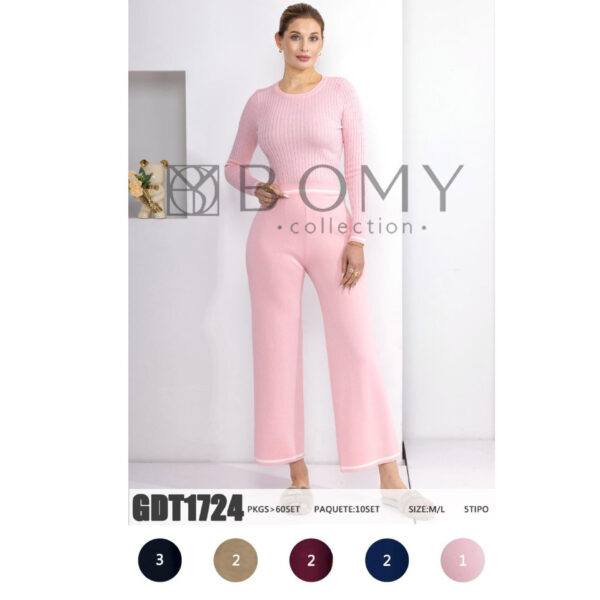 BOMY-GDT1724 / CONJUNTO 2PZS PARA DAMA. Paquete 10pzs: $199 / 10 Paquetes: $188