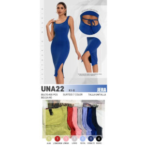 JERA-UNA22 / VESTIDO JUVENIL / PAQUETE 10 PZAS: $40 C/PZA - PAQUETE 100 PZAS: $38 C/PZA