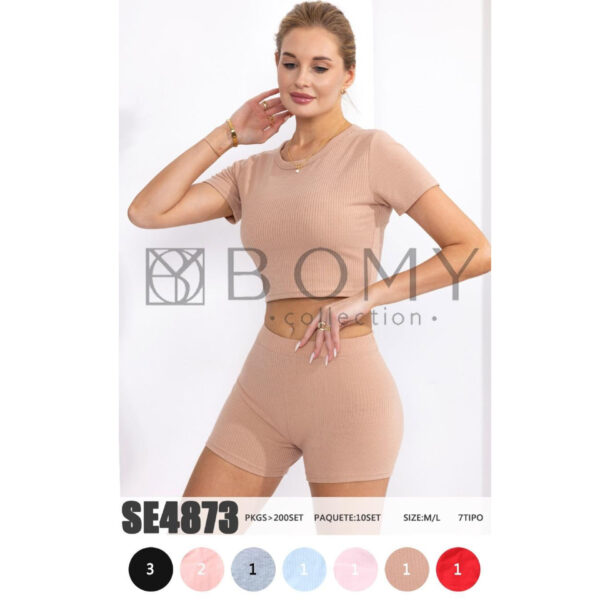 CONJUNTO CASUAL  / BOMY -SE4873 / PAQUETE 10 PZAS: $62 C/PZA - PAQUETE 100 PZAS: $58 C/PZA