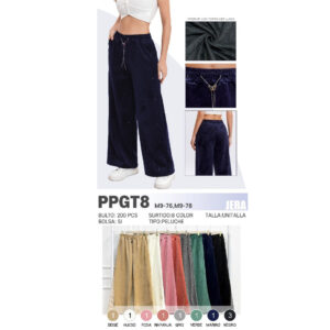 PANTALÓN HOLGADO CON FORRO / JERA-PPGT8 / PAQUETE 10 PZAS: $89 C/PZA - PAQUETE 100 PZAS: $84 C/PZA