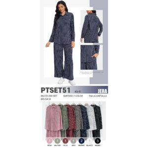 CONJUNTO DE DAMA / JERA-PTSET51 / PAQUETE 10 PZAS: $136 C/PZA - PAQUETE 100 PZAS: $128 C/PZA