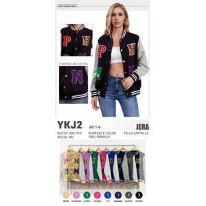 CHAQUETA PARA DAMA / JERA-YKJ2 / PAQUETE 10 PZAS: $106 C/PZA - PAQUETE 100 PZAS: $100 C/PZA