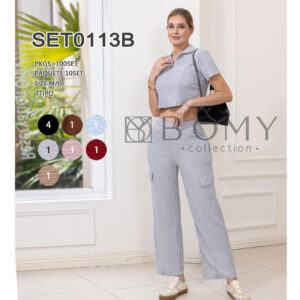 CONJUNTO DE 2PZS / BOMY -SET0113B / PAQUETE 10 PZAS: $92 C/PZA - PAQUETE 100 PZAS: $87 C/PZA