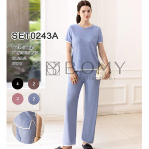 CONJUNTO CASUAL PARA DAMA / BOMY -SET0243A / PAQUETE 10 PZAS: $110 C/PZA - PAQUETE 100 PZAS: $104 C/PZA