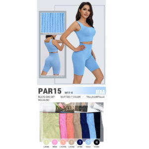 CONJUNTO DEPORTIVO PARA DAMA / JERA-PAR15 / PAQUETE 10 PZAS: $45 C/PZA - PAQUETE 100 PZAS: $43 C/PZA