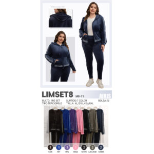 CONJUNTO DE PANS TIPO TERCIOPELO / JERA-LIMSET8 / PAQUETE 10 PZAS: $136 C/PZA - PAQUETE 100 PZAS: $128 C/PZA