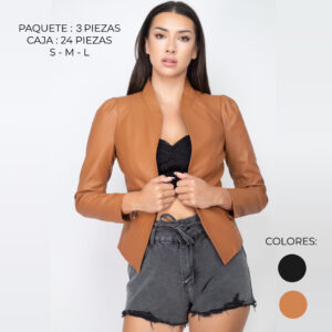 IRIS-BJ07124 / CHAQUETA JUVENIL / PAQUETE 3 PZAS: $357 C/PZA - PAQUETE 24 PZAS: $290 C/PZA