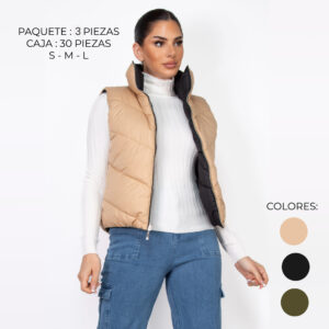 IRIS-HMJ21186 / CHALECO DOBLE VISTA / PAQUETE 3 PZAS: $393 C/PZA - PAQUETE 30 PZAS: $320 C/PZA