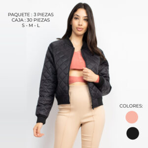 IRIS-SJ4117 / CHAMARRA ACOLCHONADA / PAQUETE 3 PZAS: $375 C/PZA - PAQUETE 30 PZAS: $305 C/PZA