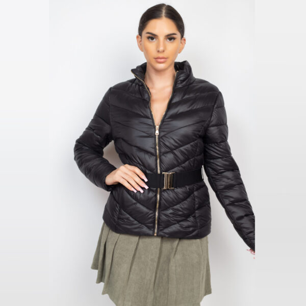 IRIS-HMJ20724 / CHAMARRA CON CINTURON AJUSTABLE / PAQUETE 6 PZAS: $421 C/PZA - PAQUETE 36 PZAS: $342 C/PZA - Imagen 4