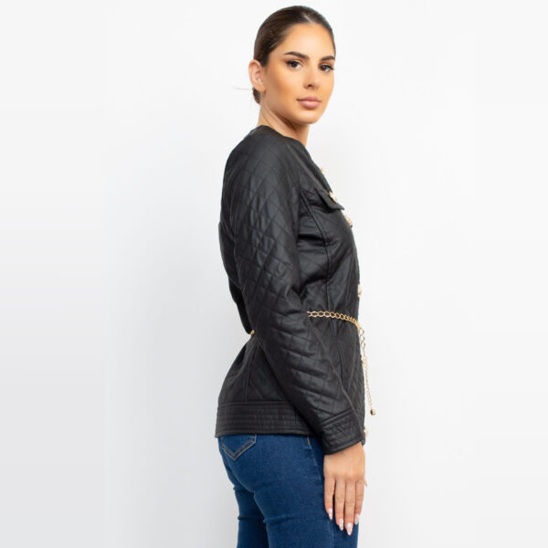 IRIS-HMJ20825 / CHAQUETA ACOLCHONADA CON BOTONES DORADOS / PAQUETE 6 PZAS: $430 C/PZA - PAQUETE 24 PZAS: $349 C/PZA - Imagen 6