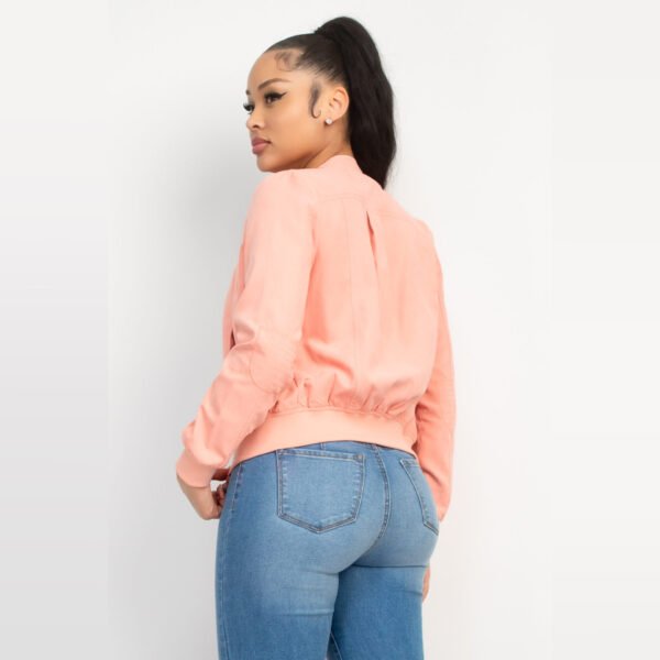 IRIS-IJ2615 / CHAMARRA ESTILO BOMBER / PAQUETE 6 PZAS: $311 C/PZA - PAQUETE 36 PZAS: $253 C/PZA - Imagen 6