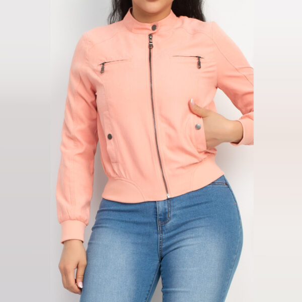 IRIS-IJ2615 / CHAMARRA ESTILO BOMBER / PAQUETE 6 PZAS: $311 C/PZA - PAQUETE 36 PZAS: $253 C/PZA - Imagen 5