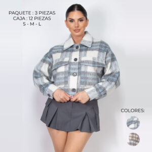 IRIS-HMJ21294 / SACO CROP DE CUADROS / PAQUETE 3 PZAS: $421 C/PZA - PAQUETE 12 PZAS: $342 C/PZA