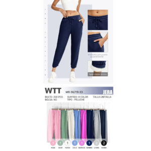 JERA-WTT / PANTS TERMICO / PAQUETE 10 PZAS: $71 C/PZA - PAQUETE 100 PZAS: $ 67 C/PZA