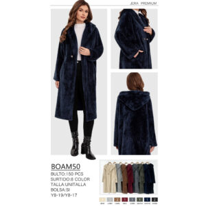 JERA-BOAM50 / ABRIGO POLAR / PAQUETE 10 PZAS: $142 C/PZA - PAQUETE 100 PZAS: $134 C/PZA