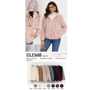 JERA-CLCM8 / CHAMARRA / PAQUETE 10 PZAS: $171 C/PZA - PAQUETE 100 PZAS: $162 C/PZA