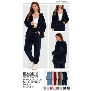 JERA-BOASET3 / CONJUNTO DE PANTS / PAQUETE 10 PZAS: $142 C/PZA - PAQUETE 100 PZAS: $134 C/PZA