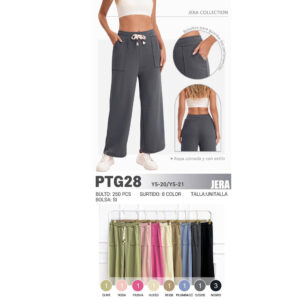 JERA-PTG28 / PANTALON AJUSTABLE / PAQUETE 10 PZAS: $77 C/PZA - PAQUETE 100 PZAS: $73 C/PZA