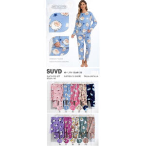 JERA-SUVD (Y6-1) / PIJAMA POLAR  CON DISEÑO / PAQUETE 10 PZAS: $63 C/PZA - PAQUETE 100 PZAS: $59 C/PZA