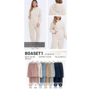 JERA-BOASET1/ PANTS DE PELUCHE / PAQUETE 10 PZAS: $136 C/PZA - PAQUETE 100 PZAS: $128 C/PZA